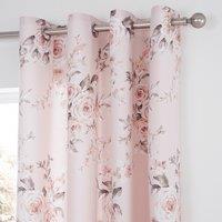 Canterbury Floral Lined Eyelet Curtains