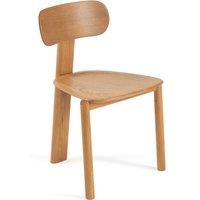 Marais Solid Oak Chair by E. Gallina