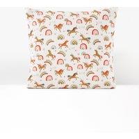 Licorne Pillowcase in Unicorn Print Organic Cotton