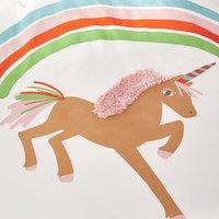 Licorne Duvet Cover in Unicorn Print Organic Cotton