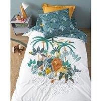 Savane Duvet Cover in Printed Organic Cotton