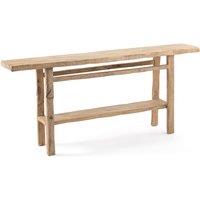 Sumiko XL Recycled Solid Elm Console Table