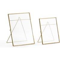 Set of 2 Uyova Metal Photo Frames