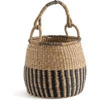 Zac Round Woven Seagrass Bell Basket