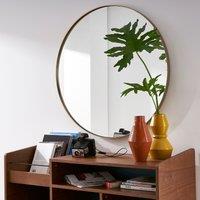 Iodus 90cm Diameter Round Metal Mirror