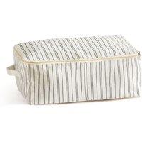 Uzs Striped Cotton Medium Storage Bag