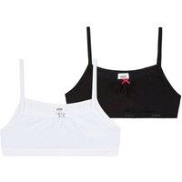 Pack of 2 Bralettes in Cotton, 6-16 Years