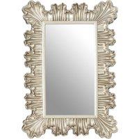 112 x 78cm Rectangular Wall Mirror in Champagne Finish