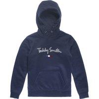 Cotton Mix Hoodie with Logo Print, 10-16 Years