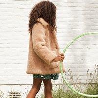 Faux Fur Coat, 3-12 Years