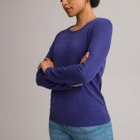 Crew Neck Jumper in Fine Knit