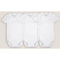 Pack of 3 Bodysuits in Organic Cotton, Prem-2 Years