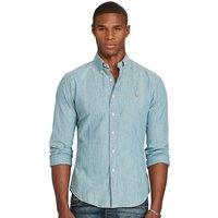 Cotton Slim Chambray Shirt