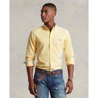 Cotton Straight Oxford Shirt in Custom Fit