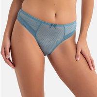 Pack of 2 Knickers in Tulle with Lace Details