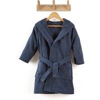 Trizie 100% Cotton Velvet Terry Hooded Bathrobe