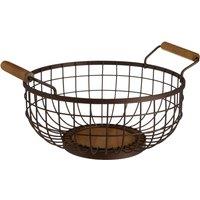 Fruit Basket in Bronze Finish