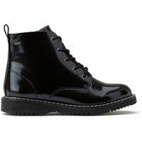 Kids Zipped Ankle Boots with Laces