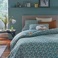 Jane Floral 100% Washed Cotton Pillowcase