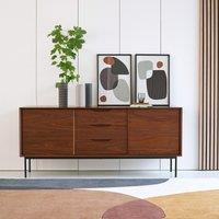 Noyeto Walnut Veneer Sideboard