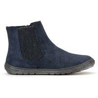 Kids Suede Ankle Boots with Zip Fastening