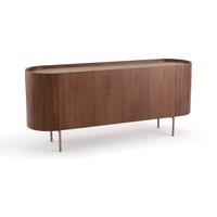 Aslen Walnut and Leather Sideboard