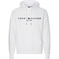 Tommy Logo Hoodie in Organic Cotton Mix