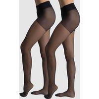 Pack of 2 Diams 22 Denier Voile Shaping Tights
