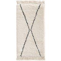 The Luna Berber-style bedside rug.