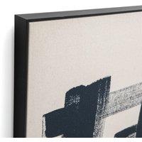 Minimal 70 x 100cm Printed Linen Canvas