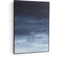 Azul Printed Linen Canvas, 70x100cm