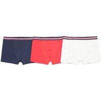 Pack of 3 Boxers in Organic Cotton, 10-18 Years