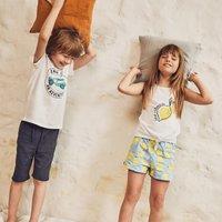 Pack of 2 Short Pyjamas in Organic Cotton, 3-12 Years