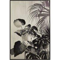 Contemporary Black Framed Floral Wall Art