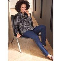Slim Fit Jeggings in Stretch Denim, Length 30.5"