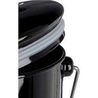 Durable Compost Bin in Black