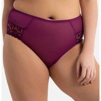 Embroidered Tulle Full Knickers