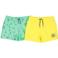 Pack of 2 Swim Shorts in Recycled Fabric, 3-12 Years