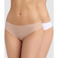Pack of 2 Body Touch Cotton Thongs