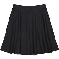 Draping Skater Skirt in Cotton Mix