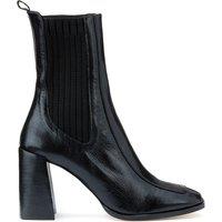 Vanti Grained Leather Ankle Boots