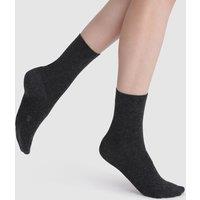 Pair of Soft Knit Crew Socks