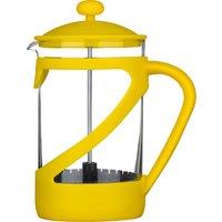 Kenya Yellow Plastic & Glass Cafetiere 850ml