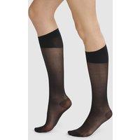 Perfect Contention Dotted 25 Denier Knee-High Stockings