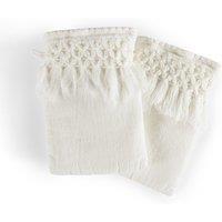 Set of 2 Kyrami Organic Cotton / Linen Blend Washcloth Mittens