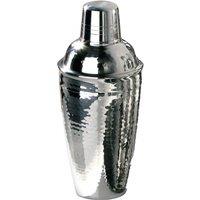 Cocktail Shaker in Hammered Effect Stainless Steel