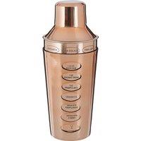 Recipe Cocktail Shaker in Rose Gold