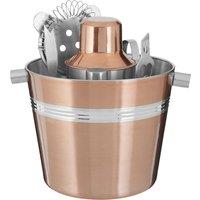 7-Piece Bar Set in Rose Gold Finish