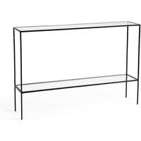 Sybil Tempered Glass Console Table