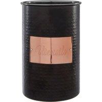 Utensil Holder in Black/Copper